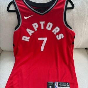 Nike Raptors Red Basketball Jersey
